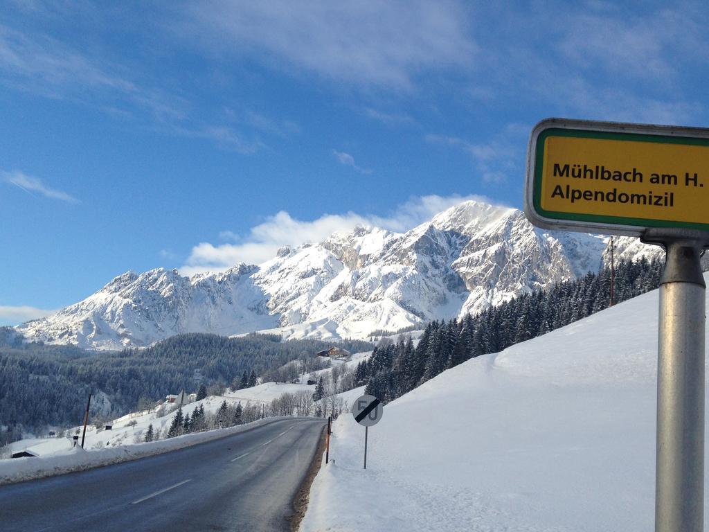 Alpendomizil Pia Apartman Mühlbach am Hochkönig Kültér fotó